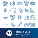 Brother Tattered Lace Pattern Collection #4, 21 Designs