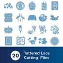Brother Tattered Lace Pattern Collection #5, 20 Designs