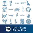 Brother Tattered Lace Pattern Collection #8, 20 Designs
