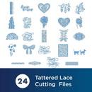 Brother Tattered Lace Pattern Collection #9, 24 Designs
