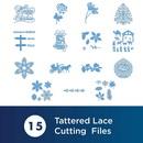 Brother Tattered Lace Pattern Collection #11, 15 Designs