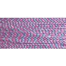 FU07 - Floriani Mixed Embroidery Thread, Green/Wine, 1,100yd spool