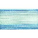 V22B - Floriani Variegated Embroidery Thread, Baby Blue Stripe, 1,100yd spool