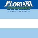 V11 - Floriani Variegated Embroidery Thread, Royal Blue Stripe, 1,100yd spool