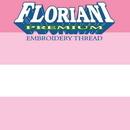 V38 - Floriani Variegated Embroidery Thread, Pink Stripe, 1,100yd spool