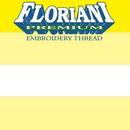 V53 - Floriani Variegated Embroidery Thread, Yellow Stripe, 1,100yd spool