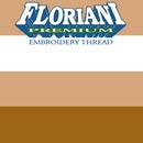 V61 - Floriani Variegated Embroidery Thread, Tan Stripe, 1,100yd spool