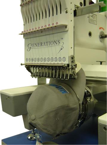 Single head computerized jean jacket automatic multi needles embroidery  machine HK-1201