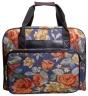 Hemline Blue Floral Sewing Machine Tote Bag