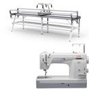 Janome 1600P-QC Sewing Machine w/ Grace GQ Quilting Frame