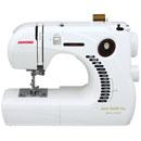 Janome Jem Gold Plus Portable Sewing Machine with Light Serging System
