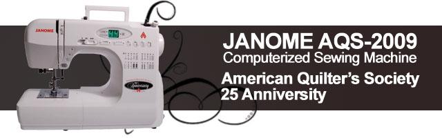 Janome AQS-2009 sewing machine.