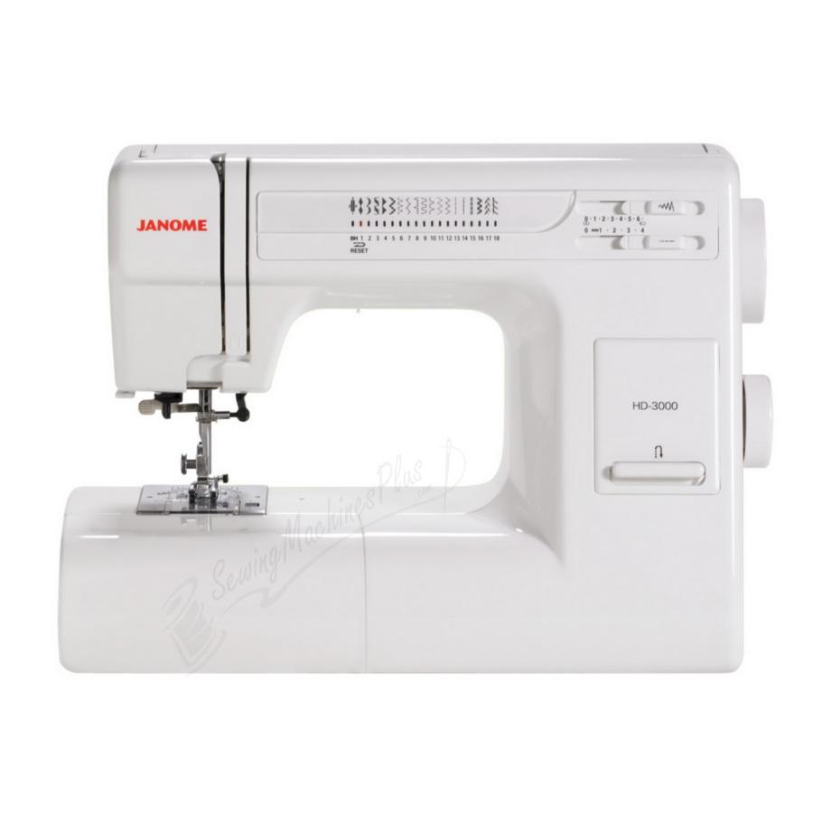 Janome HD1000 Heavy-Duty Sewing Machine w/ Exclusive Platinum Series Sewing Package!