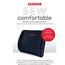 Janome Sew Comfortable Cushion (JALUMBAR)