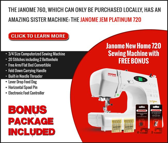 Check out the Janome New Home 720 Sewing Machine!