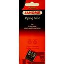 Janome 9mm Piping foot - #202088004