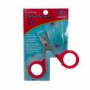 Karen Kay Buckley Perfect Scissors Red 3-3/4in Small curved Micro-Serrated Non-slip Blade