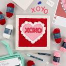 Kimberbell Punch Needle Plus Kit - Hugs and Kisses 10in Frame