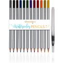 KimberBell Water Color Pencil Set Jewel Tones (KDKB150)