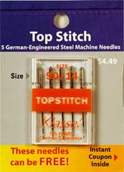 Superior Sewing Machine Needles - Topstitch - 14/90 - set of 5 – Sewfinity