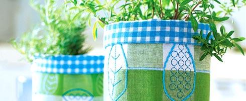 Sew planter pots with Pfaff sewing machines