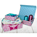 Pickle Pie Designs Betty Boxes  ITH Machine Embroidery Design CD (PPD84)