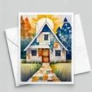 Quilted Cabins II 5 Card Box Collection