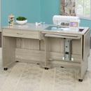 Tailormade Quilters Vision Cabinet With Caddie - Grey Oak Q-G001