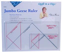 Quilt In a Day Jumbo Flying Geese Ruler Set #2022