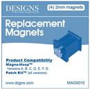 Replacement Magnets - Magna-Hoop Patch Kit for Versions A, B, C, D, E, F, G