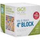 Accuquilt GO! Qube Mix & Match 4in Block
