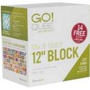 Accuquilt GO! Qube Mix & Match 12in Block