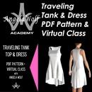 Angela Wolf Academy Traveling Tank & Dress PDF Pattern & Virtual Class