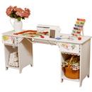 Arrow Olivia Sewing Cabinet in White Model 1001