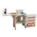 Arrow 98501 Sewnatra Compact Sewing Cabinet - White Finish