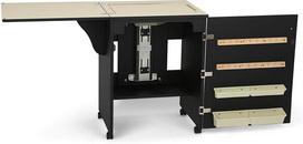 Arrow 98503 Sewnatra Compact Sewing Cabinet - Black Finish