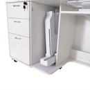 Kangaroo Sewing Sydney Cabinet with Electric Lift  (Ash White - Ships Assembled)