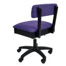 (8) H8160 Arrow Adjustable Height Hydraulic Sewing and Craft Chair - Royal Purple