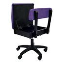 H8160 Arrow Adjustable Height Hydraulic Sewing and Craft Chair - Royal Purple