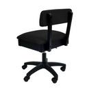 H8170 Arrow Adjustable Height Hydraulic Sewing and Craft Chair - Baroness Black