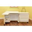 Kangaroo Sewing Furniture Wallaby II Studio Wallaby Air Lift and Dingo II Sewing Cabinet Set WHITE (WS-WHT)