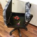 Arrow H4205 Wicked Cosplay Hydraulic Sewing Swivel, Chair Underseat Storage