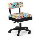 Arrow H6880 Sew Now Sew Wow Hydraulic Sewing Swivel, Chair Underseat Storage