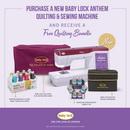 Baby Lock Anthem Quilting and Sewing Machine