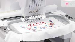 7-7/8 inch X 11-3/4 inch EMBROIDERY AREA