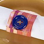 Pretty Picnic Tablecloth and Matching Napkin Rings