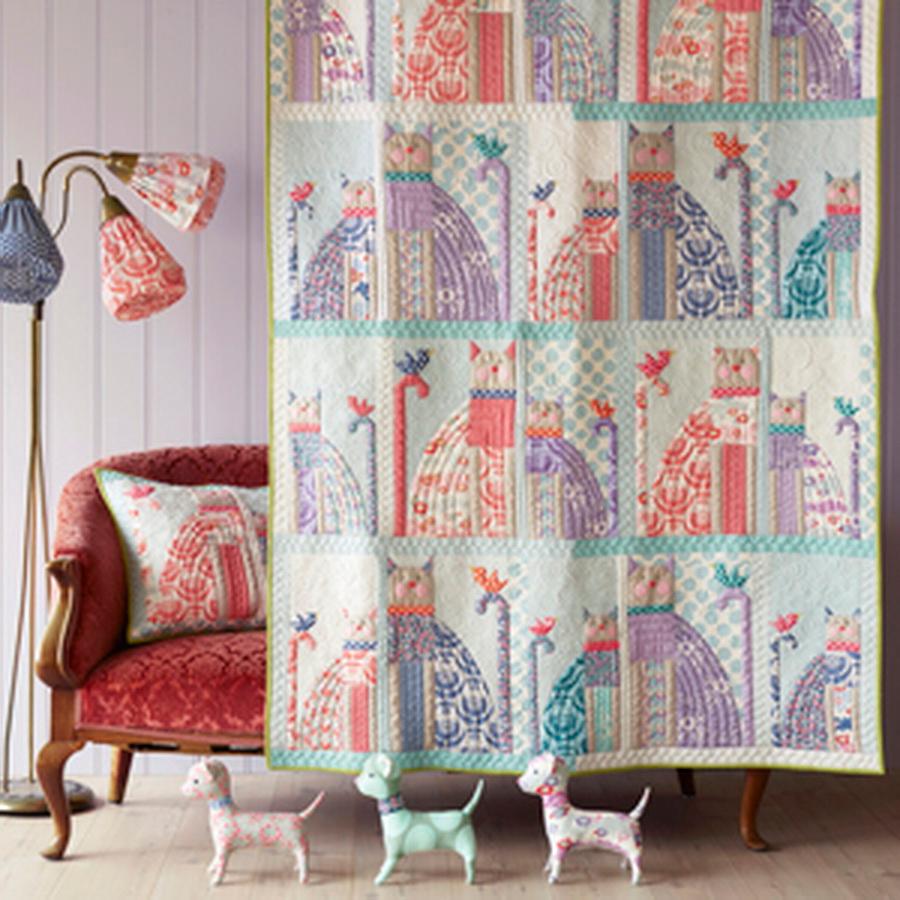 Tilda Quilt Book Features 20 Projects From Vintage Inspired Quilts,  Pillows, Bags, Dolls and More All Featuring Tilda Fabric 