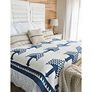 Blue and White Quilts