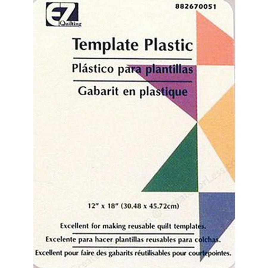 Template Plastic 12 x 18