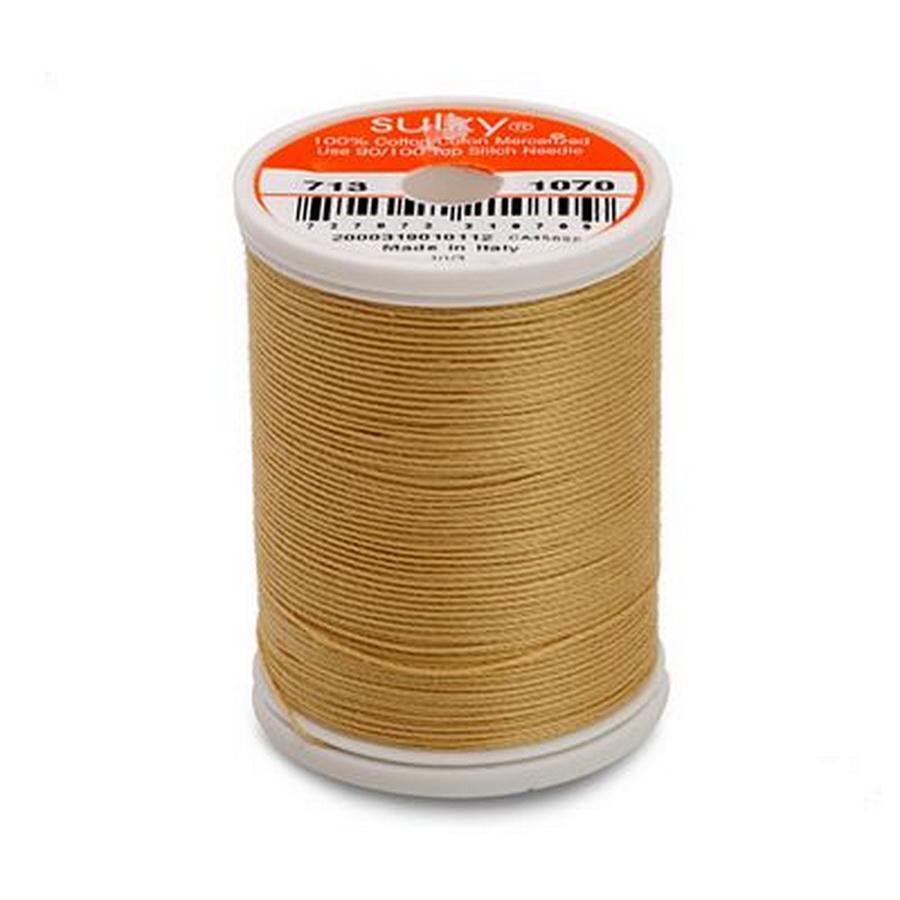 Cotton Thread 12wt 330yd 3ct GOLD